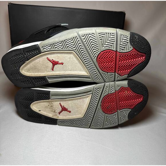 Size 8 - Air Jordan 4 Retro SE Black Canvas Men's Shoes Ships Now - Picture 6 of 11